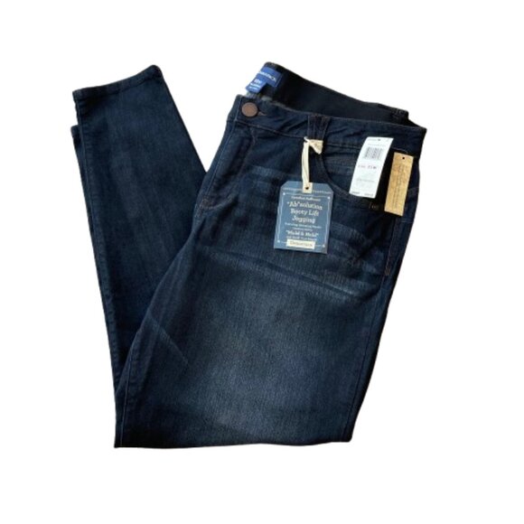 Democracy Ab Solution Booty Lift Jegging Jeans Women's Plus 22W Indigo NWT - Picture 1 of 7